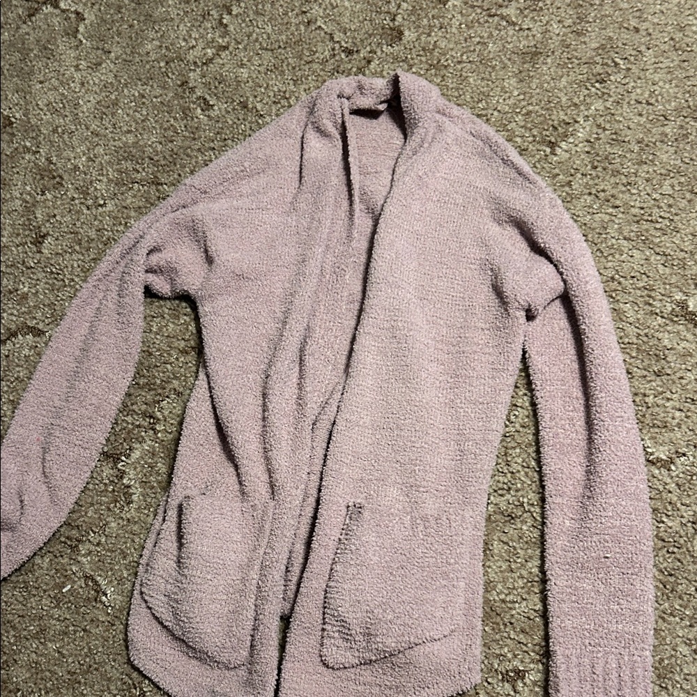 Maurices Soft Lilac Open-Front Cardigan